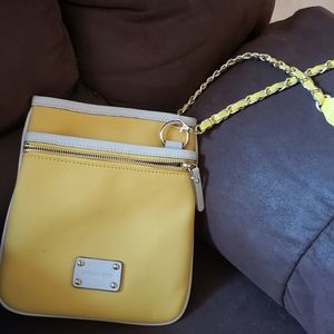 Yellow MK crossbody